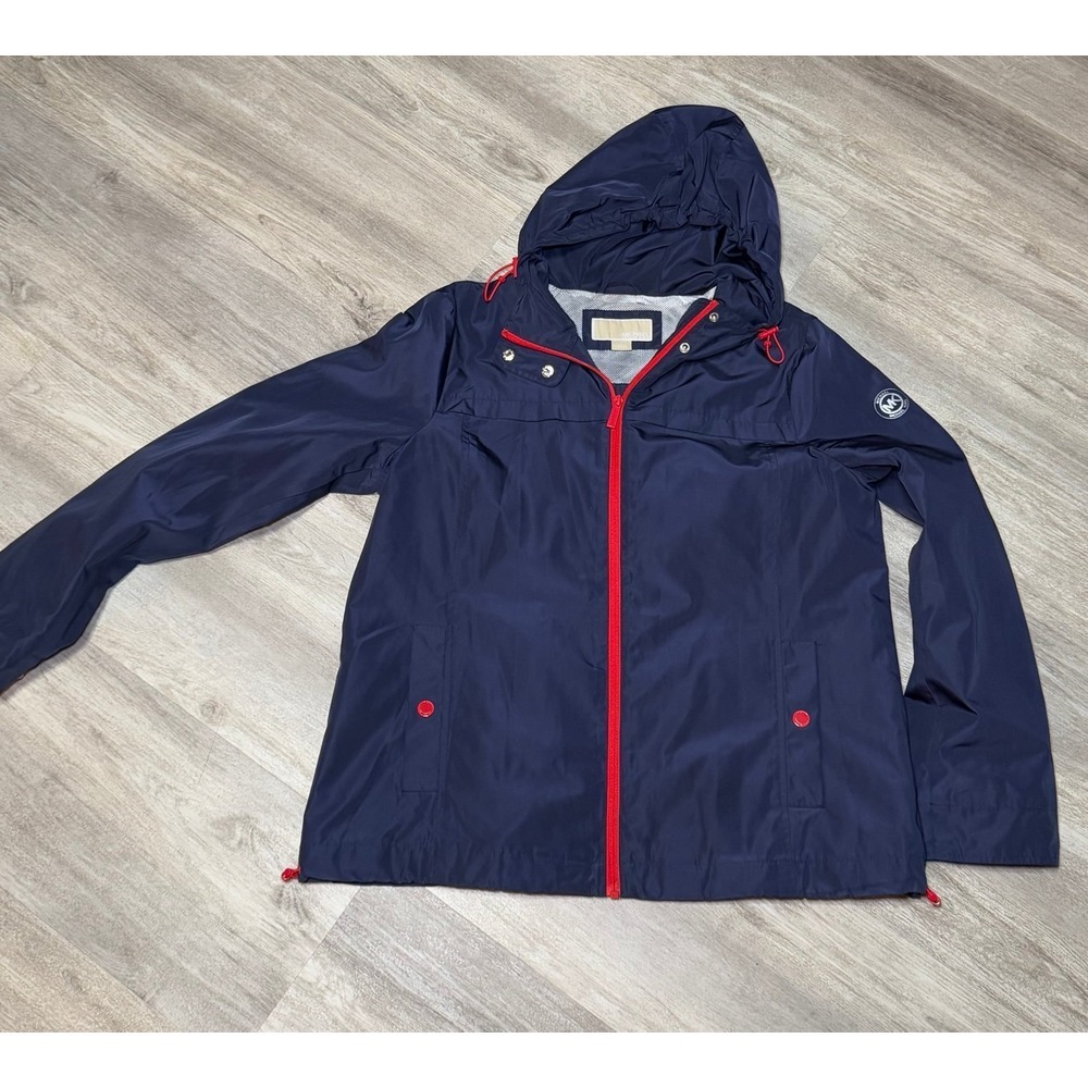 Beautiful Navy Blue Michael Kors jacket size large